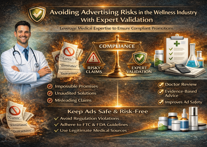 Avoiding Advertising Risks in the Wellness Industry With Expert Validation